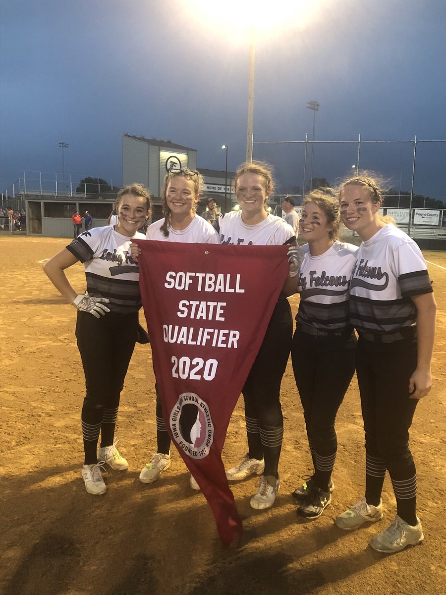 clone88j's tweet image. Fort Dodge bound.   Lady Falcons 5-1 over Twin Cedars