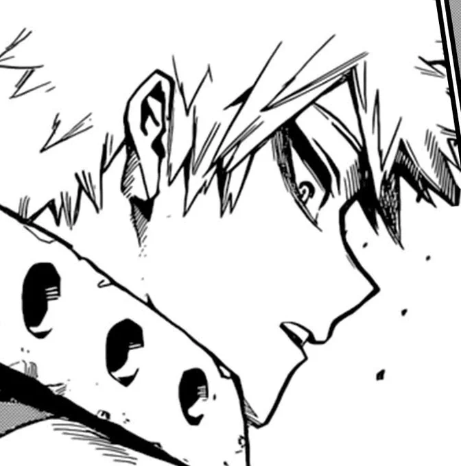 @kyonux JAJAJAJAJA al principio era denki, me gustaba como se veia en el anime, pero cuando me puse a ver el manga quede super enamorada de como dibujaba hori a bakugo!  es que mira ese delineado! 
