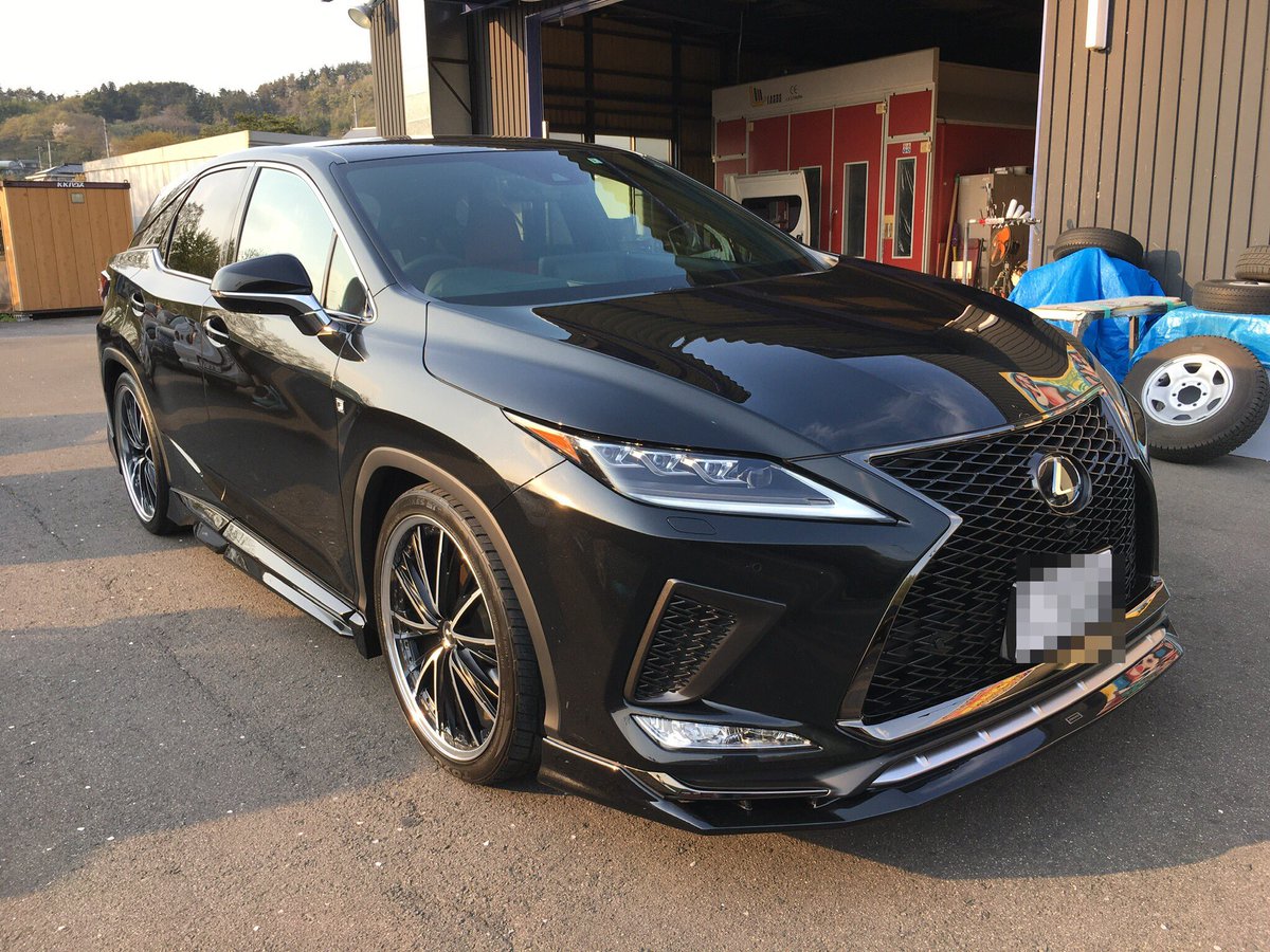Showup Beat Emotion レクサスrxにエイムゲインハーフエアロとブリッツ車高調取り付けしました レクサス Rx300 Fスポーツ Aimgain ハーフ エアロ Blitz 車高調 Damper 持ち込み部品取り付けok 鈑金 塗装 福島 ショーアップビート