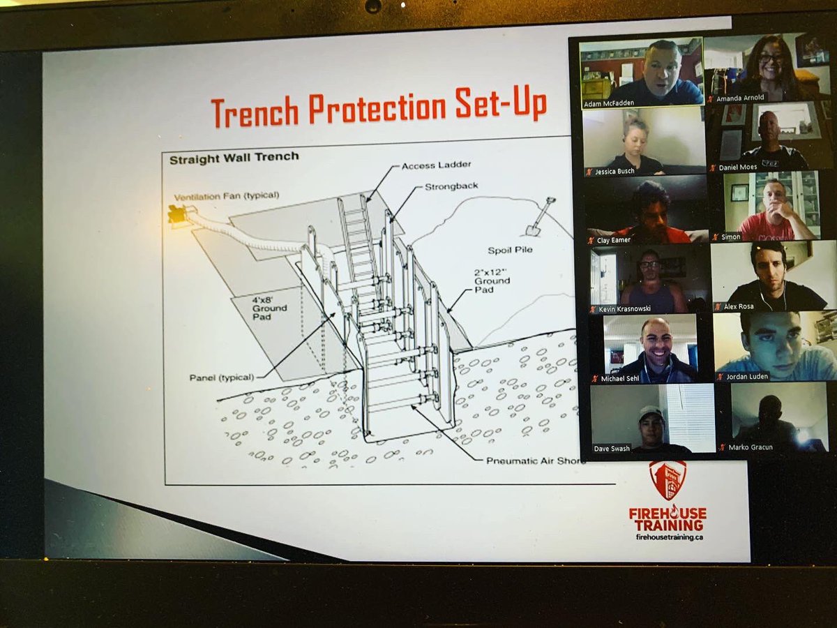 FirehouseTrain1's tweet photo. What a fantastic course for @FirehouseTrain1 yesterday! Another great group participated in our Trench Rescue Awareness program. Will see many of you this weekend for some Mental Health Training!๐ง๐ผโ๐ป๐ฎ๐ปโโ๏ธ#trenchrescue #preservicefire @DisasterHeroes @livingbyyyz @dave_samonas5 https://t.co/KKT81v1LIE