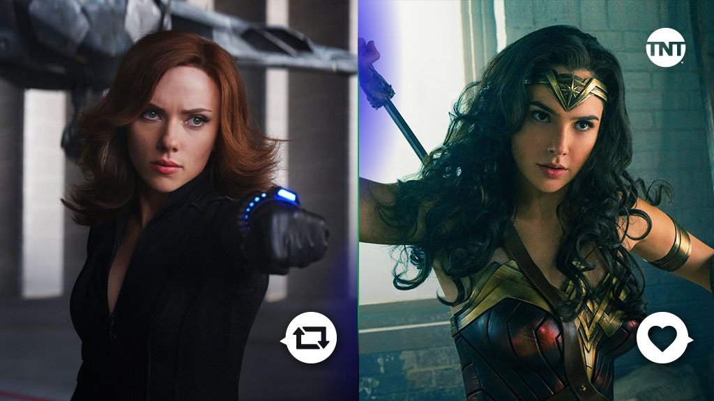 TNTLA's tweet photo. Duelo de súperheroínas  ¿Cuál es tu favorita? ❤️💪🦸🏽 https://t.co/1M6OYnKeOW