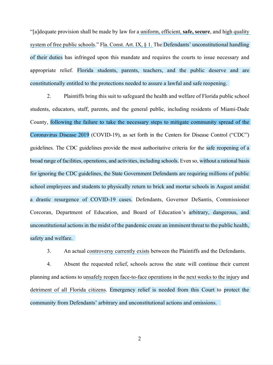 FEA Press Release -embedded link to the lawsuit:SOLID“..arbitrary, dangerous, and unconstitutional actions in the midst of the pandemic create an imminent threat to the public health, safety and welfare” https://feaweb.org/wp-content/uploads/2020/07/Complaint-FINAL.pdfcc  @DWUhlfelderLaw  @chrislongview  @TheRickWilson