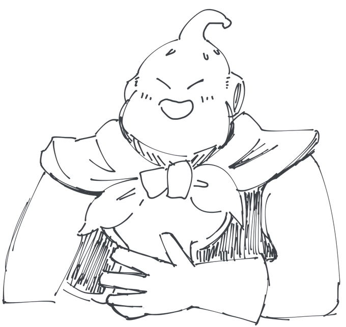 i wish i could live like buu sometimes

i just want to eat good food forever and sleep whenever i want 