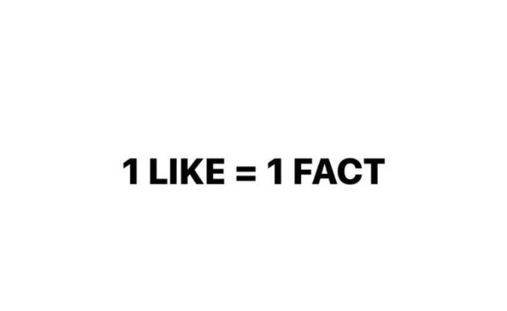 Who wants to know some irrelevant facts about me