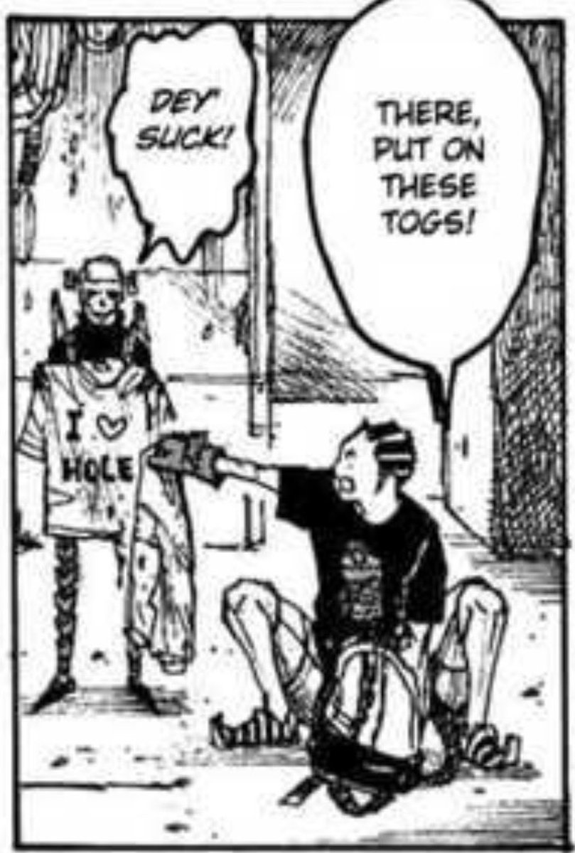 Reading thru dorohedoro and these are my fav panels so far 