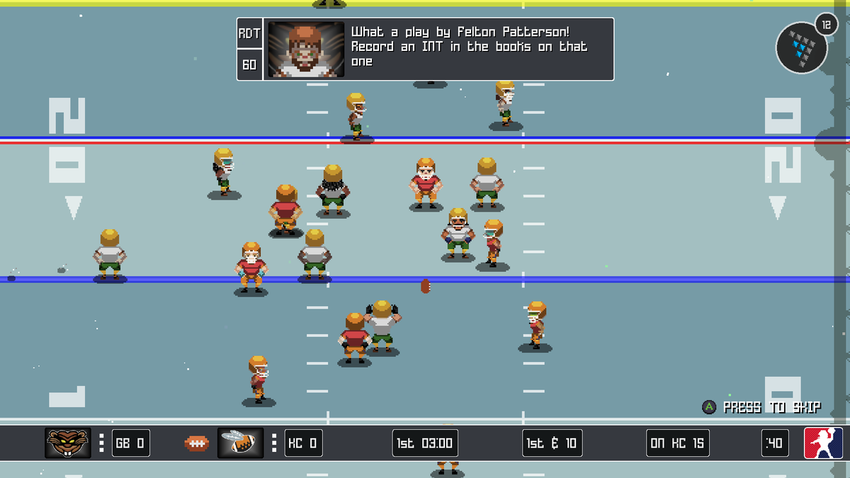 MrKingJavo's tweet photo. Feel like I'm getting close to the beta release. Testing game gameplay starting tomorrow, along with stat tracking. Hoping bugs are minimal, but seems like whenever you fix or add something to the game you break something in a different area. #indiedev #indiegame #legendbowl https://t.co/O2c2lnds2g