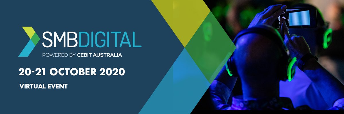 smbdig's tweet photo. SMB Digital Powered by CEBIT AUSTRALIA, 20-21 October 2020, to help small business owners better understand how they can utilise technology to fortify their organisation for the future. 

Contact Daniel Mortimer at daniel.mortimer@hannoverfairs.com.au
#smbdigital #cebitaus #tech https://t.co/0uhrEI5IjA