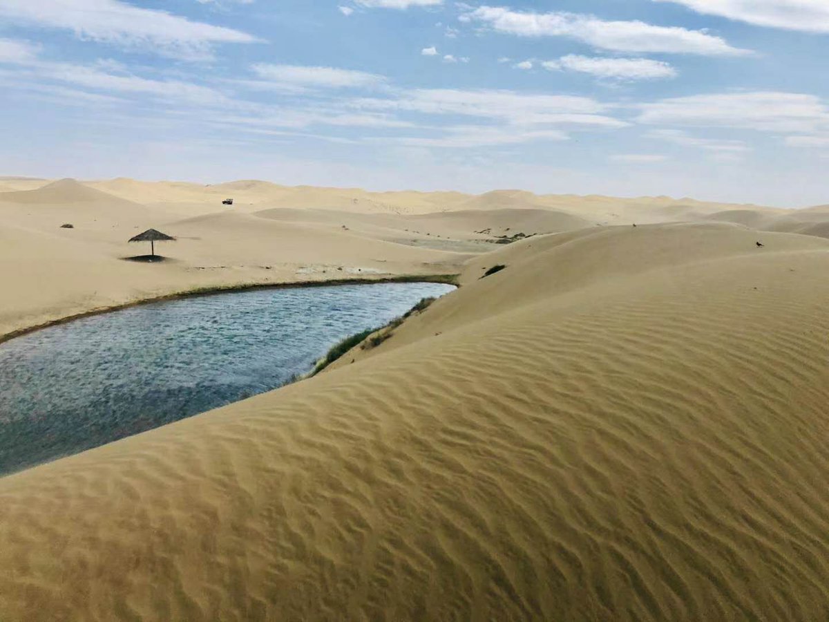 I really want to see the desert.I really want to drop everything to see the great rivers and mountains of the motherland.