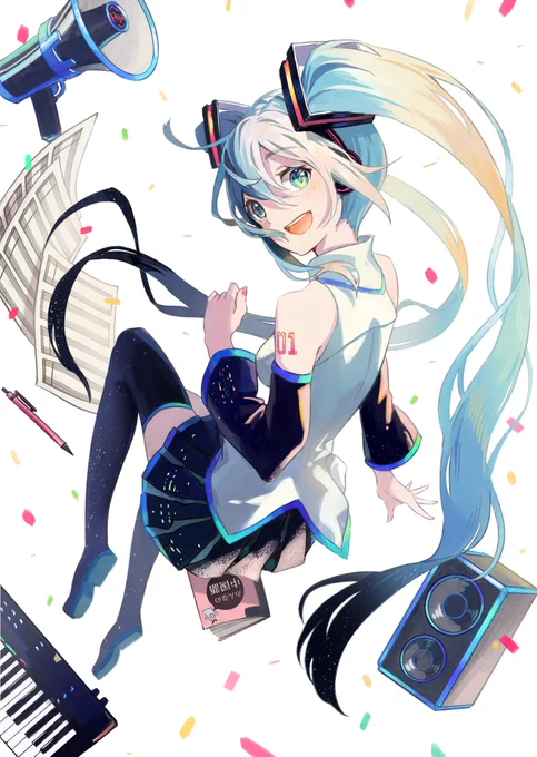 #初音ミクのイラストだけで興味を持ってくれる方へ届け 
とどけ! 