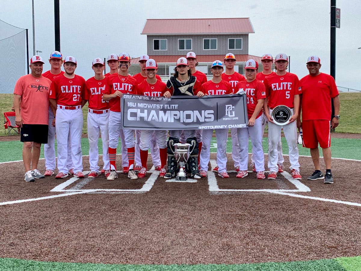 elite18UJohnson's tweet photo. Great weekend of baseball ends with the Championship defeating the Duluth Diamond Jaxx 7-2. @elite16UJohnson goes 7-0 taking the @PG_Tourney 16U Midwest Elite Championship @ProspectMeadows. @teams_elite @elite_baseball https://t.co/IkttYGf5sq