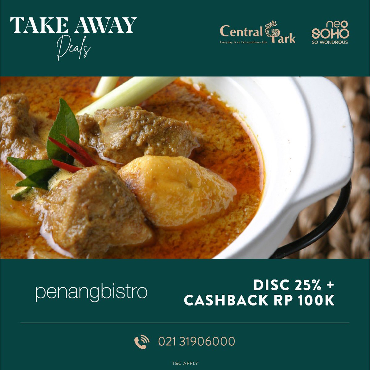 CentralParkMall's tweet photo. Good Morning Central Park Lovers !
-
Enjoy Our Special Take Away Deals only For You.
-
#CENTRALPARKMALL
#CPGOURMET
#foodiesofinstagram
#promo https://t.co/SgO50tI7XN
