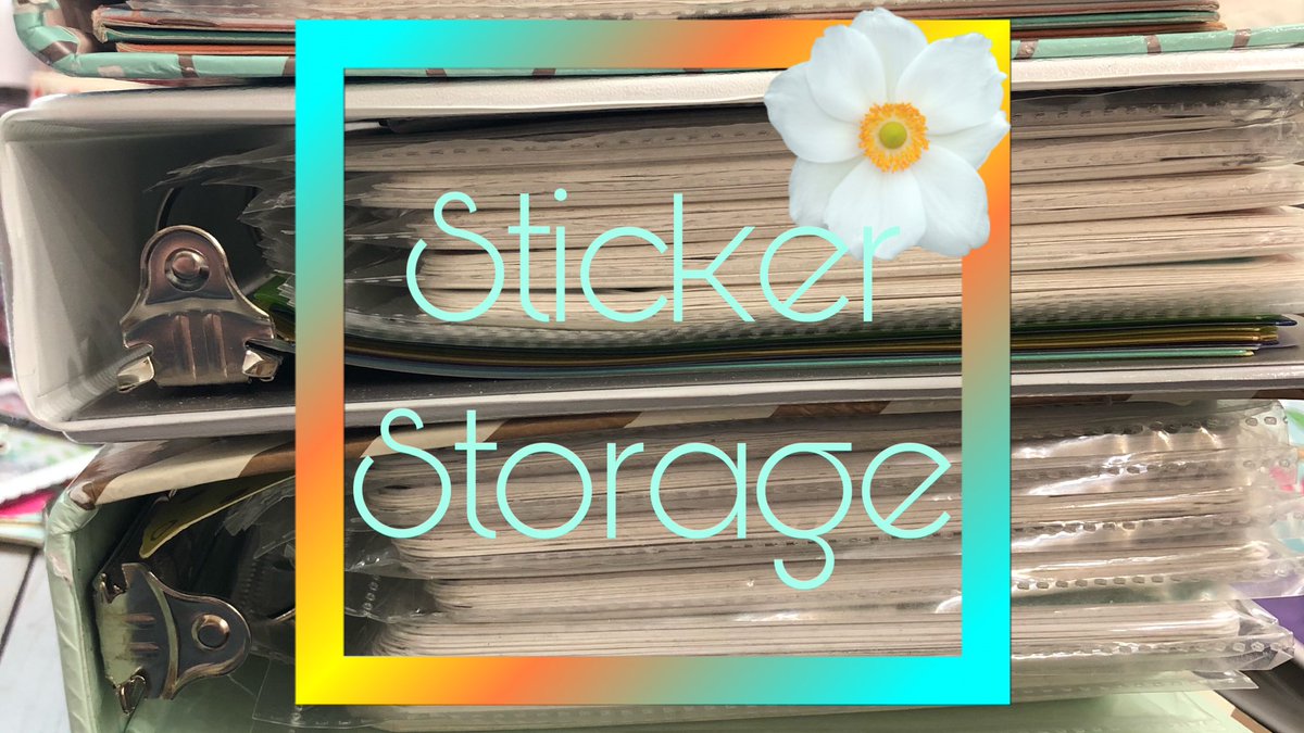 My Sticker Storage video is up on my channel! Here is the link: youtube.com/channel/UCKxLs… #planning #plannercommunity #planningmadeeasy #pmeco #stickerstorage #plannerstickers #youtubechannel #planneryoutube