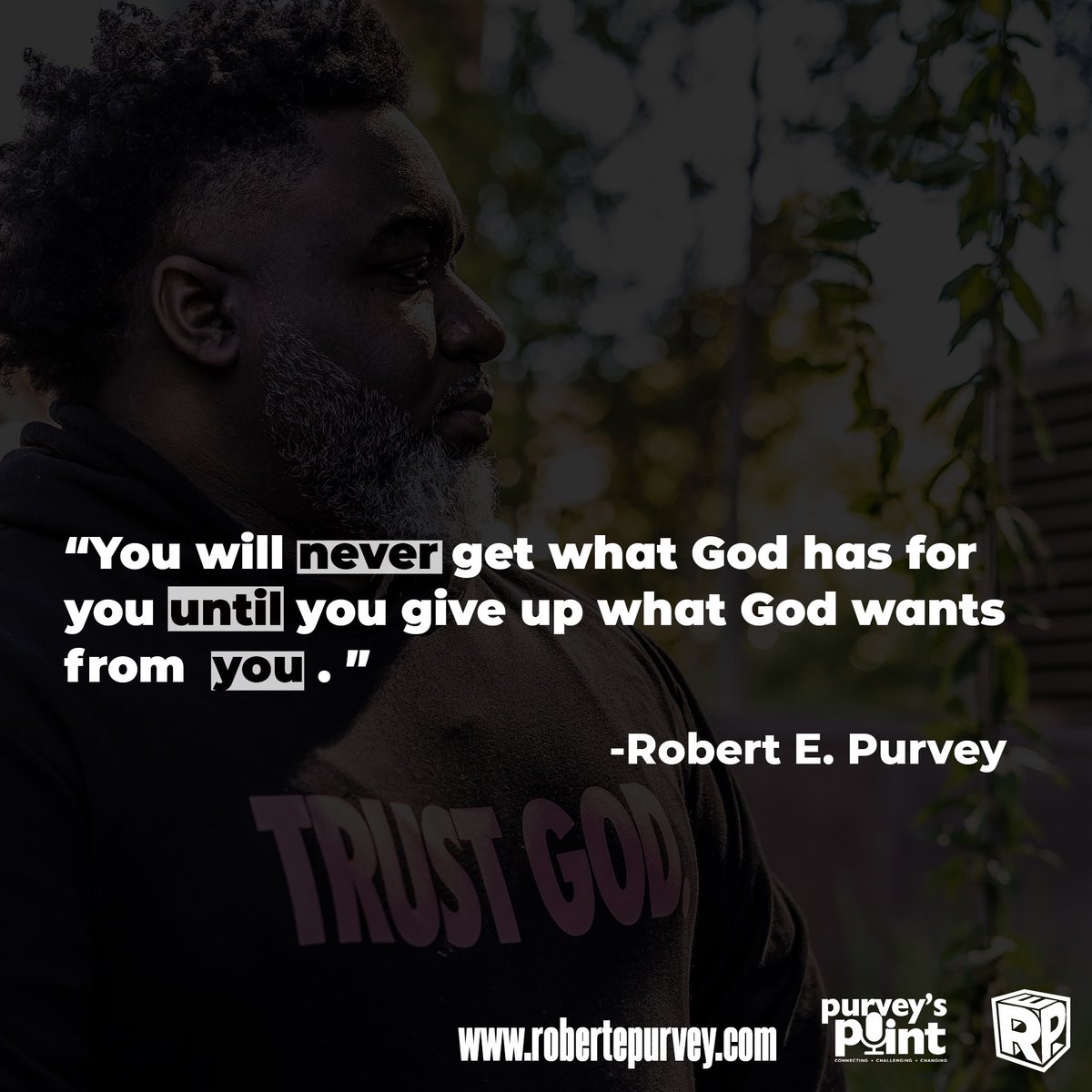 REPurvey's tweet photo. May this motivate you as you end your Monday. In order to receive... you have to let go. #purveyspoint https://t.co/Lfxt7syB5g