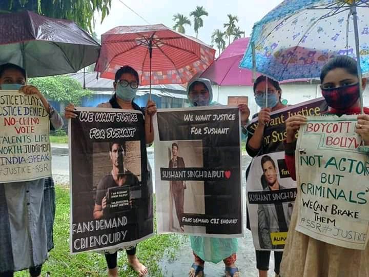Event_Schemer's tweet image. They are protesting in rain
@narendramodi Ji,Nation wants justice
If it&apos;s democratic country, do hear common man&apos;s voice

We are asking for justice. Is this too much to get? Is common man&apos;s voice not powerful?
Sushant deserves justice
#SushantTruthNow
#NationStandsWithKangana