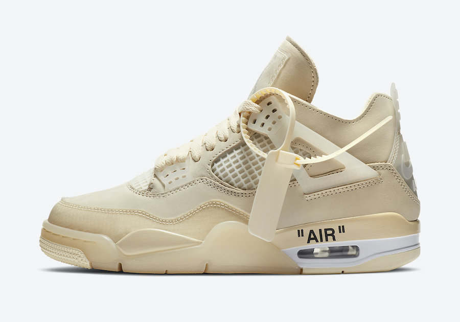 bstn jordan 4 off white