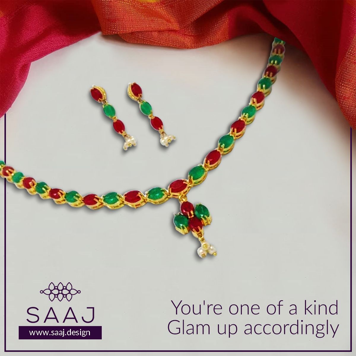 Saaj_Design's tweet photo. You don't want to be just another voice in the crowd. Stand out loud with Saaj jewellery. Buy at https://t.co/ilwDz9qDGX.
.
.
.
.
.
..
#Saaj #SaajDesign #ImitationJewellery #AmericanDiamond #Neckless #Nashik #Mumbai #Pune #Jewellery #ecommerce #ForHer #colourstonenecklace https://t.co/meZPYDExip