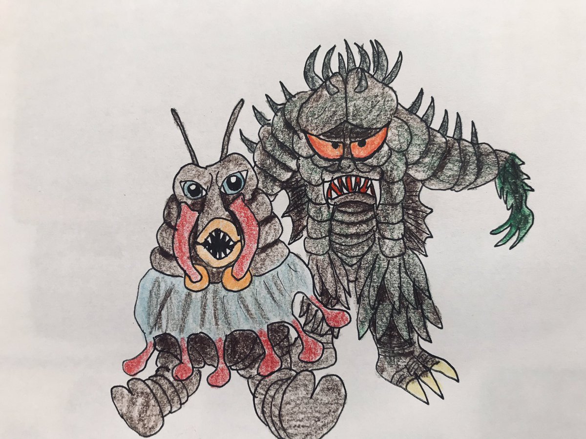 何をやっとるんだ、このトンチキ‼︎」 「す、すみませ〜ん、魔王さま