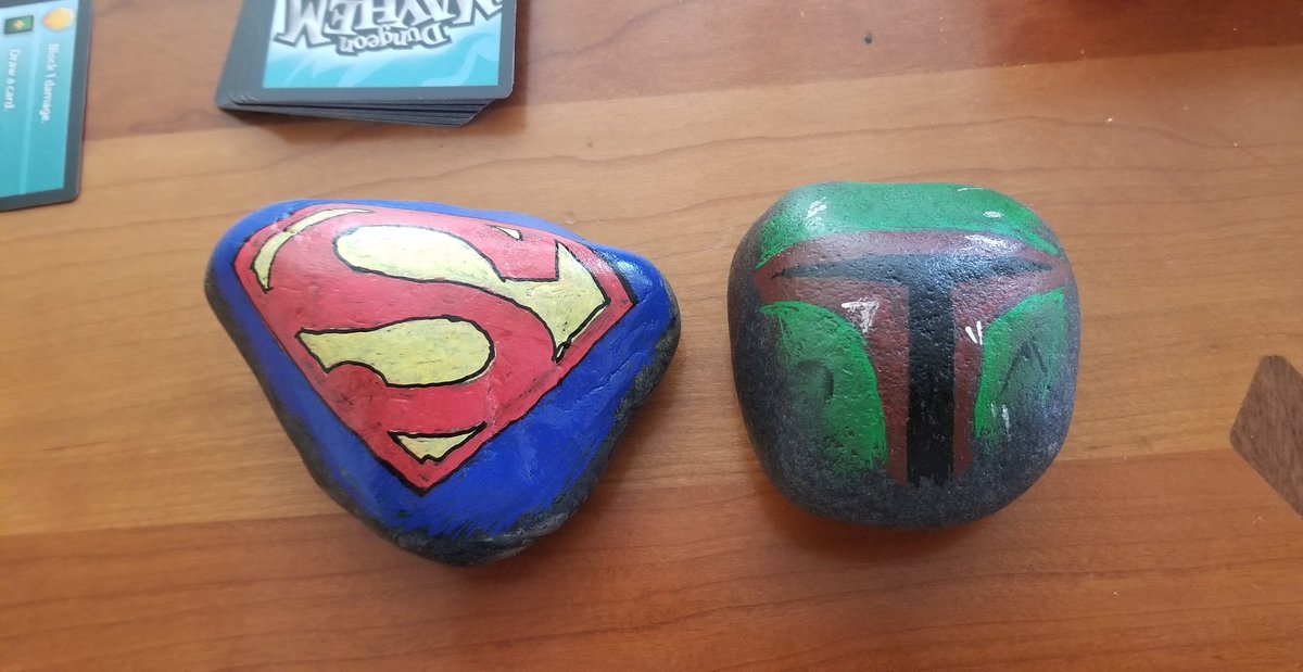 rachealwilson's tweet photo. Meanwhile here are a couple of rocks I painted for the neighborhood rock hiding project. #BothellRocks https://t.co/KEfg9p8t7i