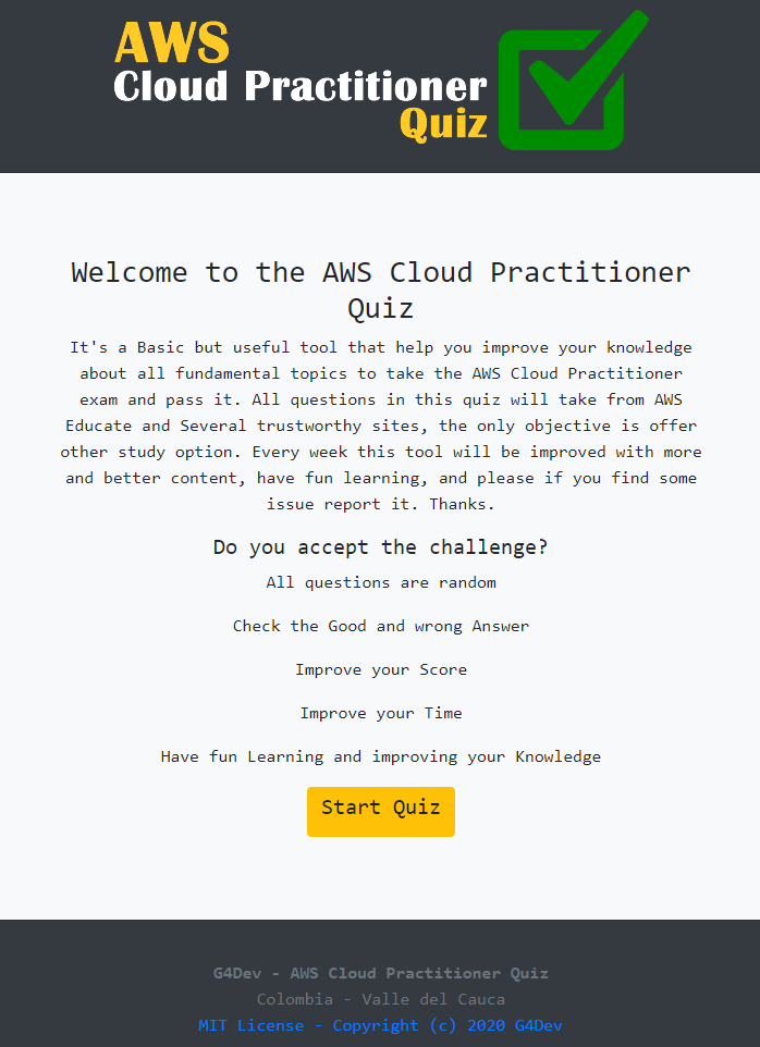 karlgarmor's tweet photo. R2D11 of #100DaysOfCode
Today I studied a little more about #CloudComputing ,#AWS, and foundations to take the #AWSCertified. And to help me and maybe help others than want to learn and improve your knowledge about this topic, I am building a web app using a quiz mock. ✌️ https://t.co/CLNbB85YjX