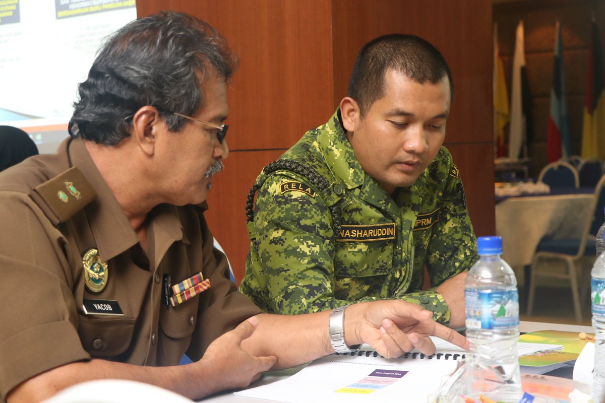 relamalaysia's tweet photo. Putrajaya 21 Julai 2020. Antara foto sekitar BENGKEL PEMURNIAN BUKU PANDUAN RELASIS, SMR &amp; BUKU PANDUAN AHLI KEHORMAT/BERSEKUTU RELA. Bengkel ini berlangsung selama 3 hari bertempat di IPRM Putrajaya bermula hari ini.

#SetiaBerbakti
@kamarudin_rapig https://t.co/wBCn4jVgYh