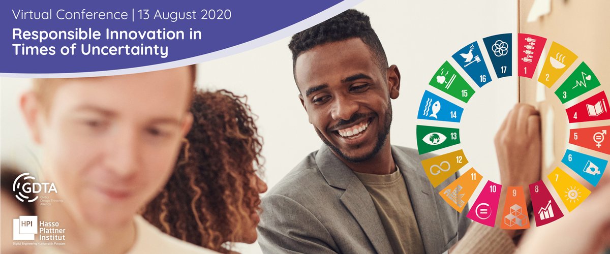 The Global Design Thinking Alliance and the Hasso Plattner Institute are hosting their annual online conference on 13 August. The theme is ‘Responsible Innovation in Times of Uncertainty’. 
gdta.org/activities-ini…

#hpi #GDTA #DesignThinking #hpiacademy