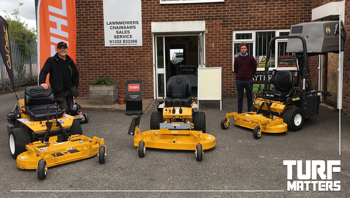 TurfMatters's tweet photo. #TurfNews Walker Mowers have announced ARB &amp; Grounds as dealers to further strengthen their distribution network within the Derbyshire area.

Read more 👉 https://t.co/LXG6HGWBW4 https://t.co/OTEwjnaOJT