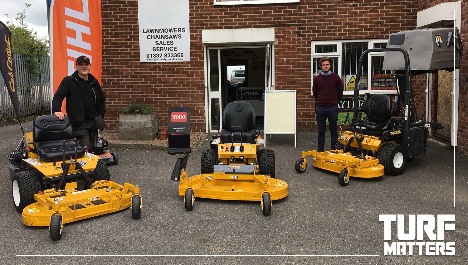 Walker sales mower service