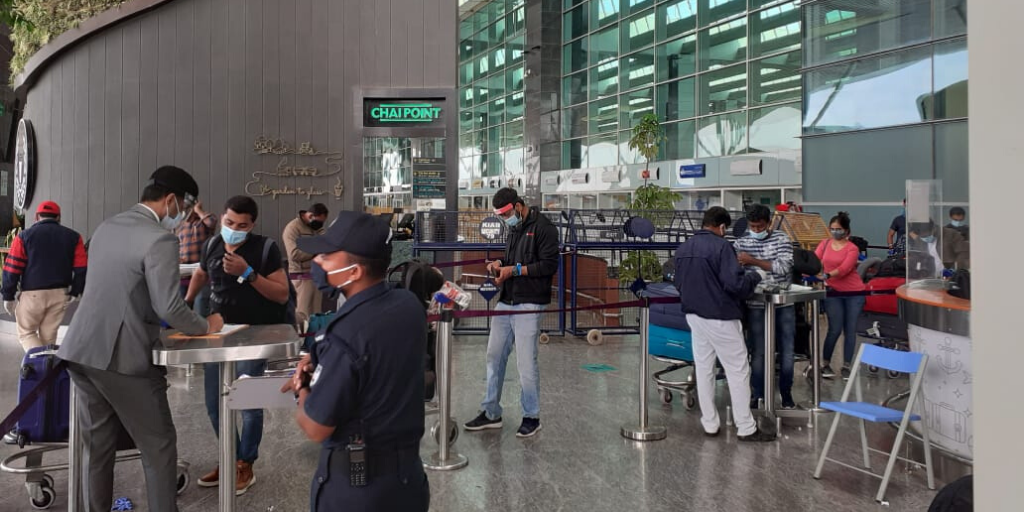 BoschSoftware's tweet photo. Continuing our efforts to ensure the safety of our associates, we worked with @AirPartner to help bring over 200 of our associates back from Frankfurt to India on a chartered flight. We’re glad to know that everyone is back home safe and sound! #StayingSafe #FlyingSafe https://t.co/dCSsqQB1rV