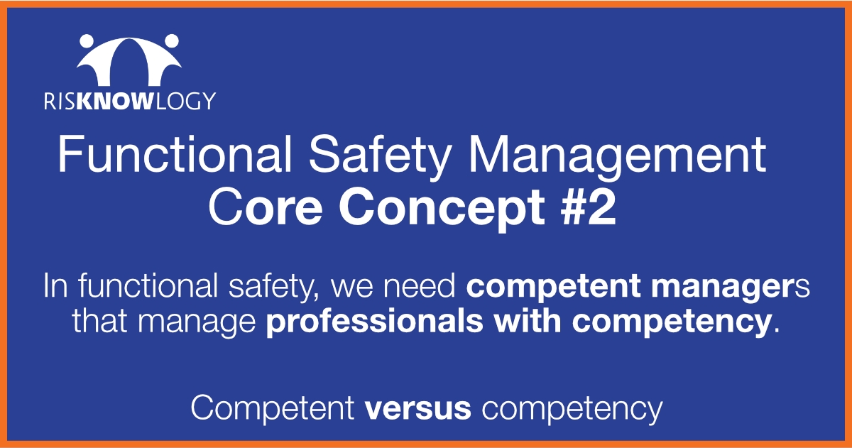 risknowlogy's tweet photo. When you do FS and SIL work, you need to be competent in FS and be skilled in the actual work you do, the technology and techniques you use. https://t.co/xvnV9i6o4E