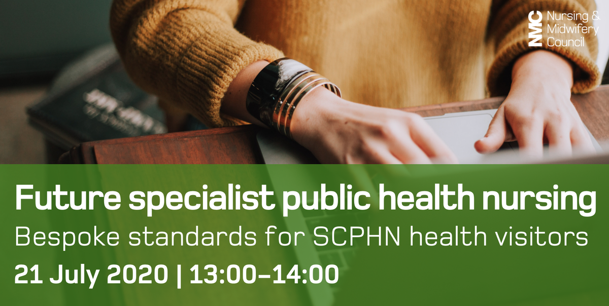 Calling health visitors!

Join the webinar this afternoon on our review of post-registration standards. 

 ⏰ TODAY - 1 - 2pm ⏰

Join us live or watch it back later - it's up to you! 

👇

nmc.org.uk/post-registrat…