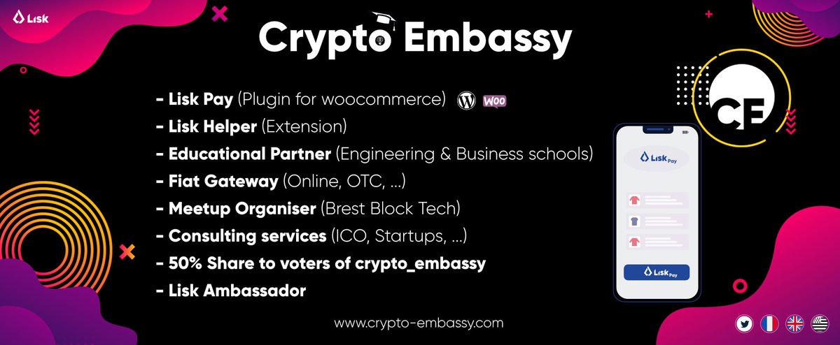 CryptoEmbassyFR's tweet photo. Voting in a #DPoS based #blockchain is very important !!

Votes help forging delegates to secure and provide value to the chain > #Lisk token.

Please consider taking a minute, to look at delegates proposals and at the #HostsNotGhosts
banner that is going around. https://t.co/77UScGCNKl