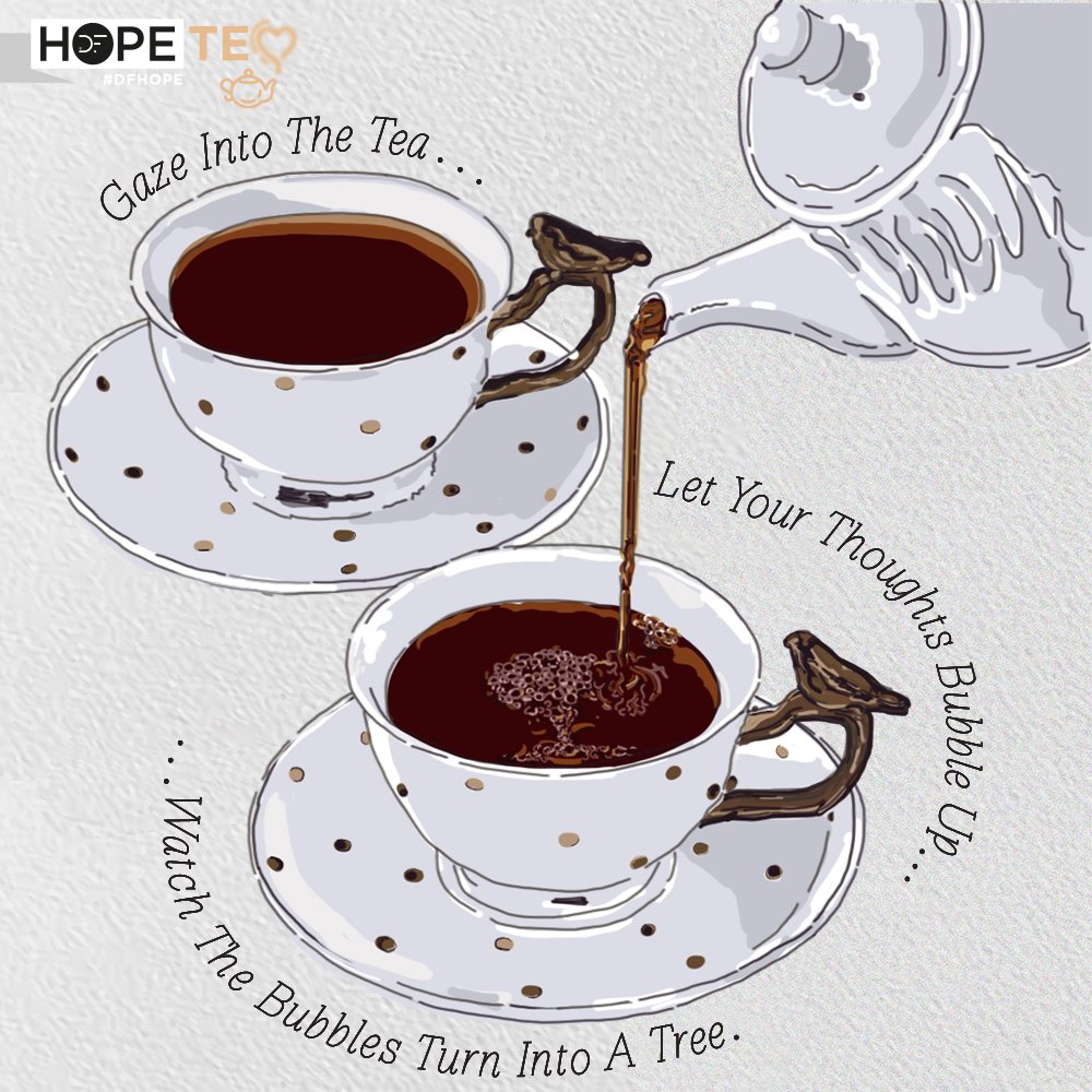 InDesignFoundry's tweet photo. With #HopeTea, we give you a little more than antioxidants. We nudge you to pause, to silence your mind with a ritual and to find freedom and calm within the walls and voices that surround you. #DFhope

#DesignFoundry #COVID19 #Art #DesignThinking #ArtistOnTwitter #Chennai https://t.co/R91tCNJF6K