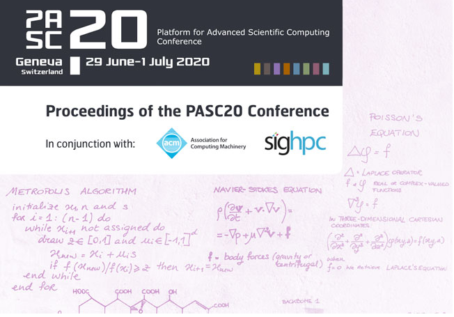PASC_Conference's tweet photo. Proceedings of the #PASC20 Conference are now available in the ACM Digital Library. Congratulations to authors for excellent contributions to the #HPC domain! Learn more: https://t.co/CXsPs8m08m @sighpc @TheOfficialACM https://t.co/QxljLhHEju