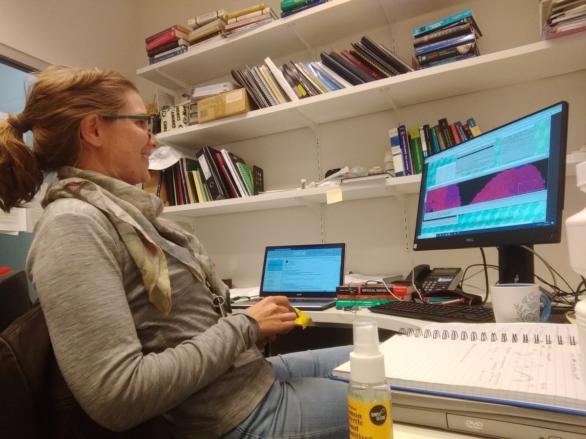 This is the life! Eating chips and watching the synchrotron data flow in! I do miss you <a href="/ausynchrotron/">Australian Synchrotron</a> but you know, maybe we need some time apart