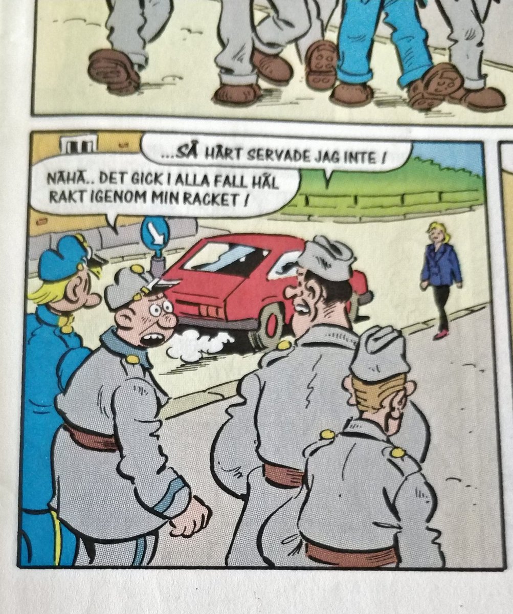 callenet's tweet photo. @staffandopping Till och med 87:an håller med dig! #91an #racket #ord https://t.co/1G4jw25eWP