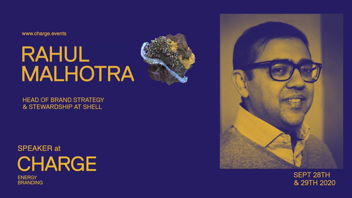 BrandingEnergy's tweet photo. Rahul Malhotra (@rahulm1972) is responsible for #global brand #strategy and architecture for the $48 billion value 
@Shell brand.
We are really looking forward to meeting Rahul Malhotra at #CHARGE2020

View full list of speakers at: https://t.co/0yUOeXmXAY https://t.co/c9pgj0D82g