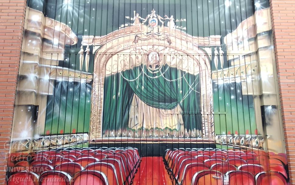 Grafiti a la porta posterior del Gran Teatre. 

📍 Lloc: Elx
📸 Fotògraf: Luis G. Pueyo
🗂 Col·lecció/Font: Luis Pueyo García

#cultura #Elx