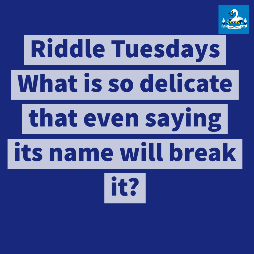 BuryGrammar's tweet photo. This Summer, we thought it would be fun to introduce 'Riddle Tuesdays'. Let's start off somewhat easy and leave a comment if you think you know the answer! 😆😊
#Burygrammarschool #riddletuesday https://t.co/XxV4DT0CSc