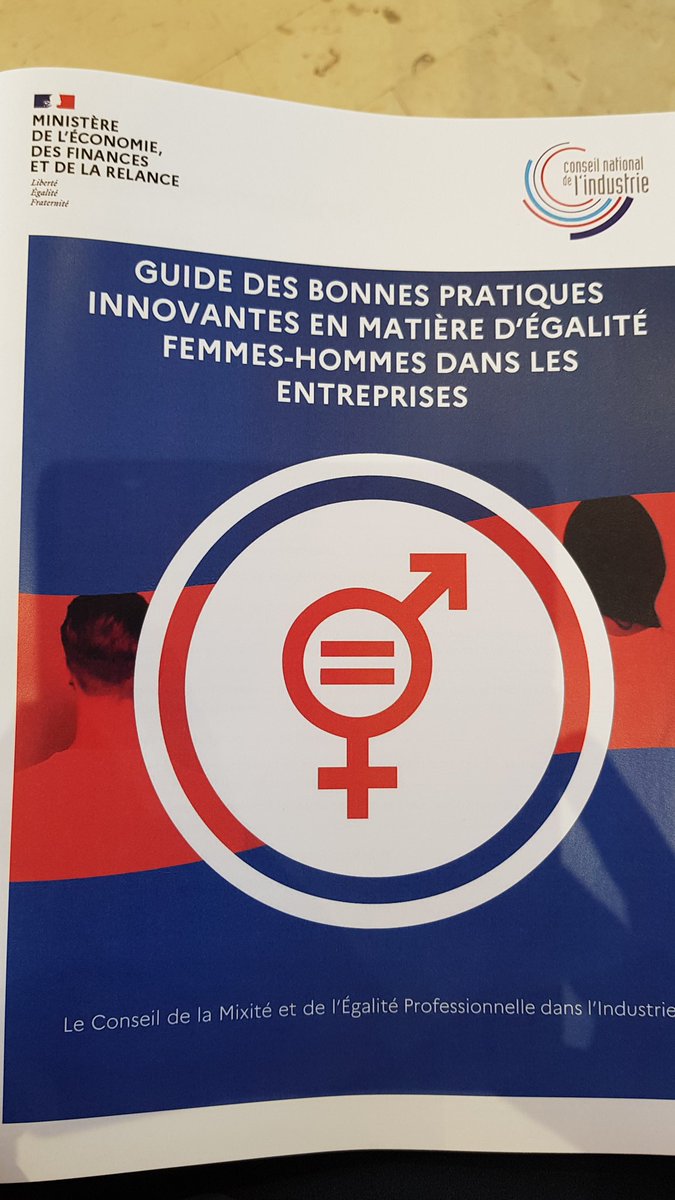 InterElles's tweet photo. Présentation ce matin du guide des bonnes pratiques en matière d'égalité Femmes-Hommes dans les entreprises par @AgnesRunacher en présence d' @1ElisaMoreno que nous serions très honorés d'accueillir au prochain Colloque #InterElles en mars 2021 https://t.co/FEhPGITtpQ