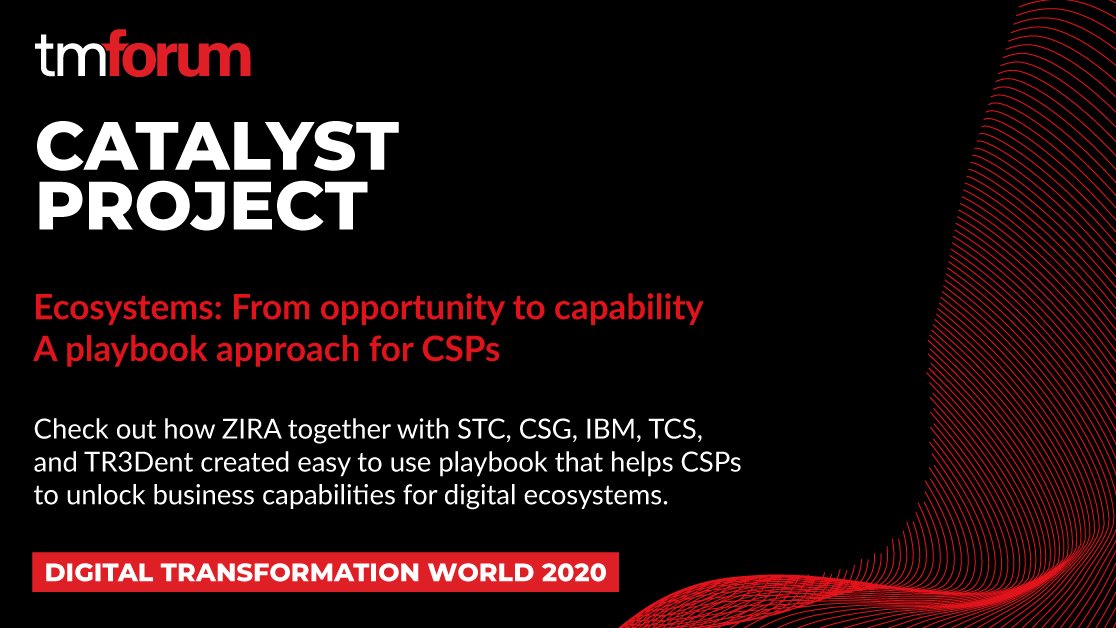 As established BSS vendor ZIRA is taking initiatives in developing new tools and practices leading to digital transformations. 

tmforum.org/from-ecosystem…
 
#digitaltransformation #WeMakeITwork #IamZIRA