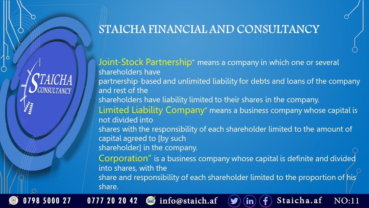 STAICHA CONSULTANCY tweet media