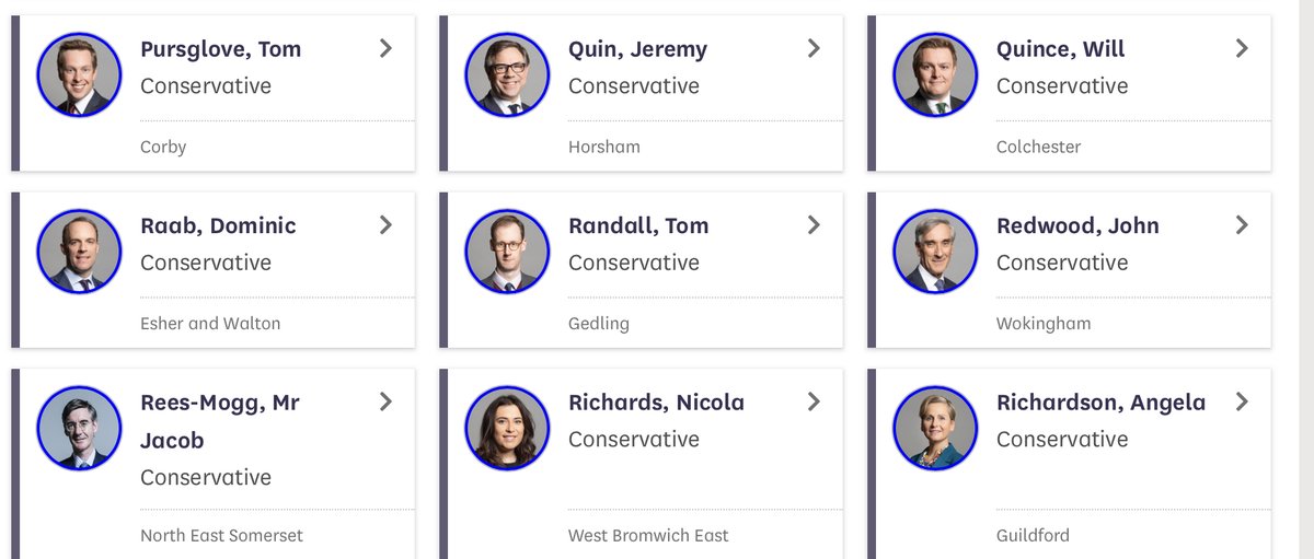 Among the No votes you will, surprisingly find John Redwood who seemed to complain via a tweet that Parliament did not have a vote on trade deals. He now voted, quite literally that Parliament should not have one. /ht  @StevePeers