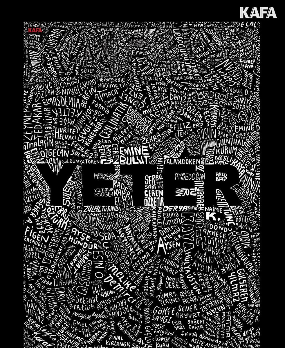 YETER!

#PınarGültekin