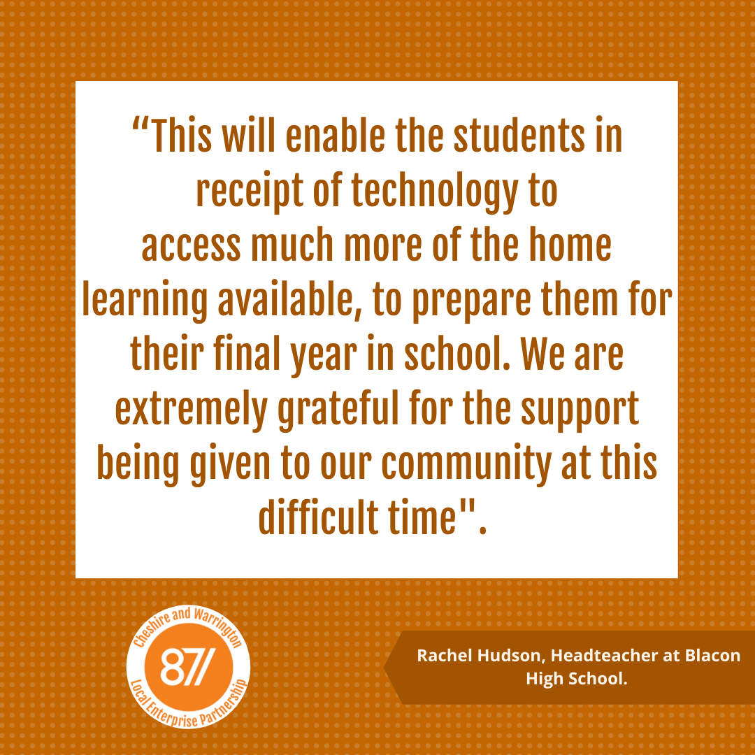 candwep's tweet photo. We wanted to share this quote from Rachel Hudson, Headteacher at @BlaconHigh singing praise about #GettingStudentsOnline.
If you want to participate, click the following link >> https://t.co/6ZynT0DgSz
@ThePledgeCW @MktgCheshire @CWBizHub https://t.co/1Idjc2eEW1