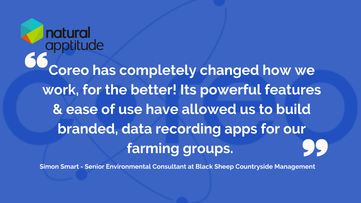 Local #farming groups in Wiltshire wanted to better understand the impact their farming practices had on local biodiversity.  Read how using a #Coreo app positively changed the way they worked.  coreo.io/case-study/cas…
 #NaturalApptitude #data #conservation #wildlife