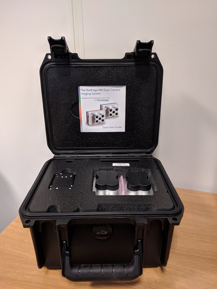 We received our new RedEdge-MX dual camera yesterday, and we are planning to fly over the ForHot site soon! <a href="/FutureArcticITN/">FutureArctic-ITN</a> <a href="/Svarmi/">Svarmi</a>