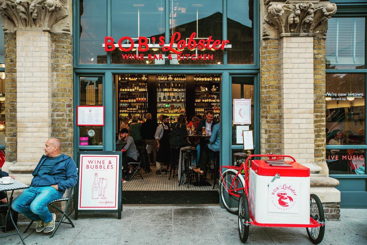 🦞🚨 Missing your seafood fix? <a href="/BOBs_Lobster/">BOB's Lobster</a> are #backinLondonBridge this week! 

Now taking bookings for July 24th onwards 👉 bobslobster.com #becauseImaLondoner
