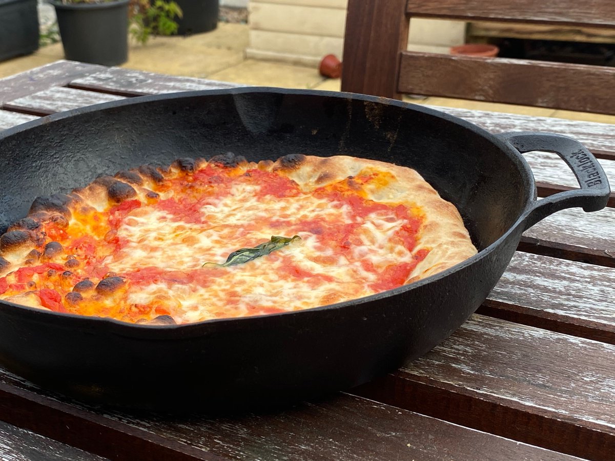 rotaready's tweet photo. This weekend we had a go at making our very own Neapolitan pizzas 🍕 Big thanks to our new client @pizzapilgrims for our #PizzaInThePost. Here's how some of them turned out...
#fryingpanpizza #hospitalityindustry #lockdownlife #hospitalitytech #hospitalitystrong #pizzas https://t.co/XF4rbcZrtB