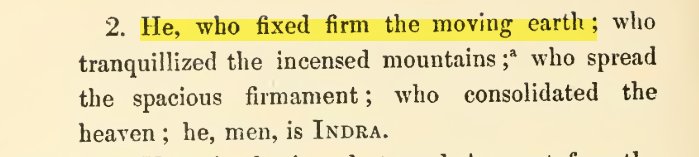 Rigveda 3.30.4(pic 1 )Many misinterpret meaning of Hindi word ‘अविचल’ as ‘Stop’ whereas the word also means ‘Stable’Rigveda 2.12.2(pic 2 )The earth is fixed in its orbit, it's not immovable according to VedasCont... @artist_rama  @BloomsburyIndia  @Gujju_Jon