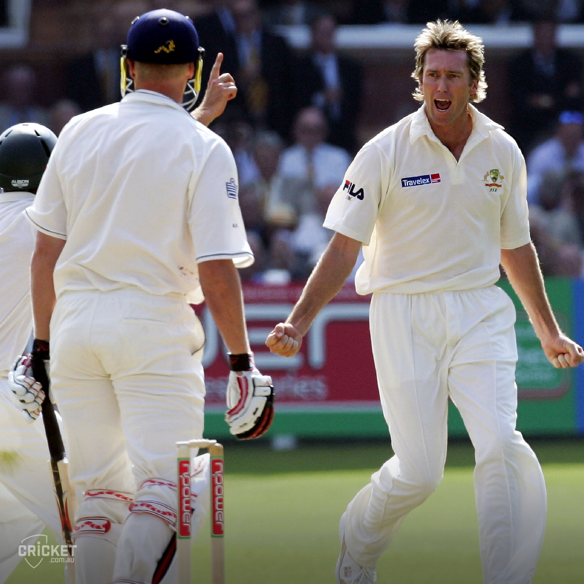 cricketcomau's tweet photo. 15 years ago today - the 2005 Ashes began at Lord's!

Was it the greatest Test series ever? https://t.co/KpEA3PrnVr